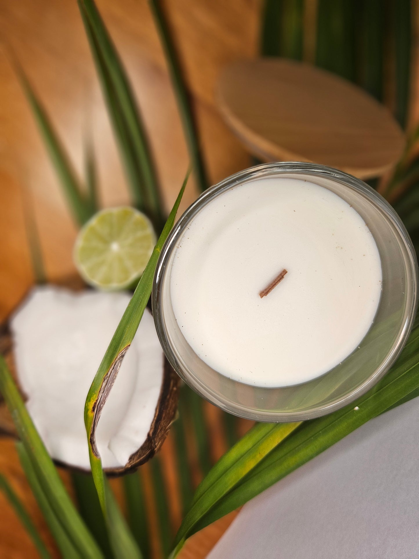Coconut & Lime Soy Wax Candle