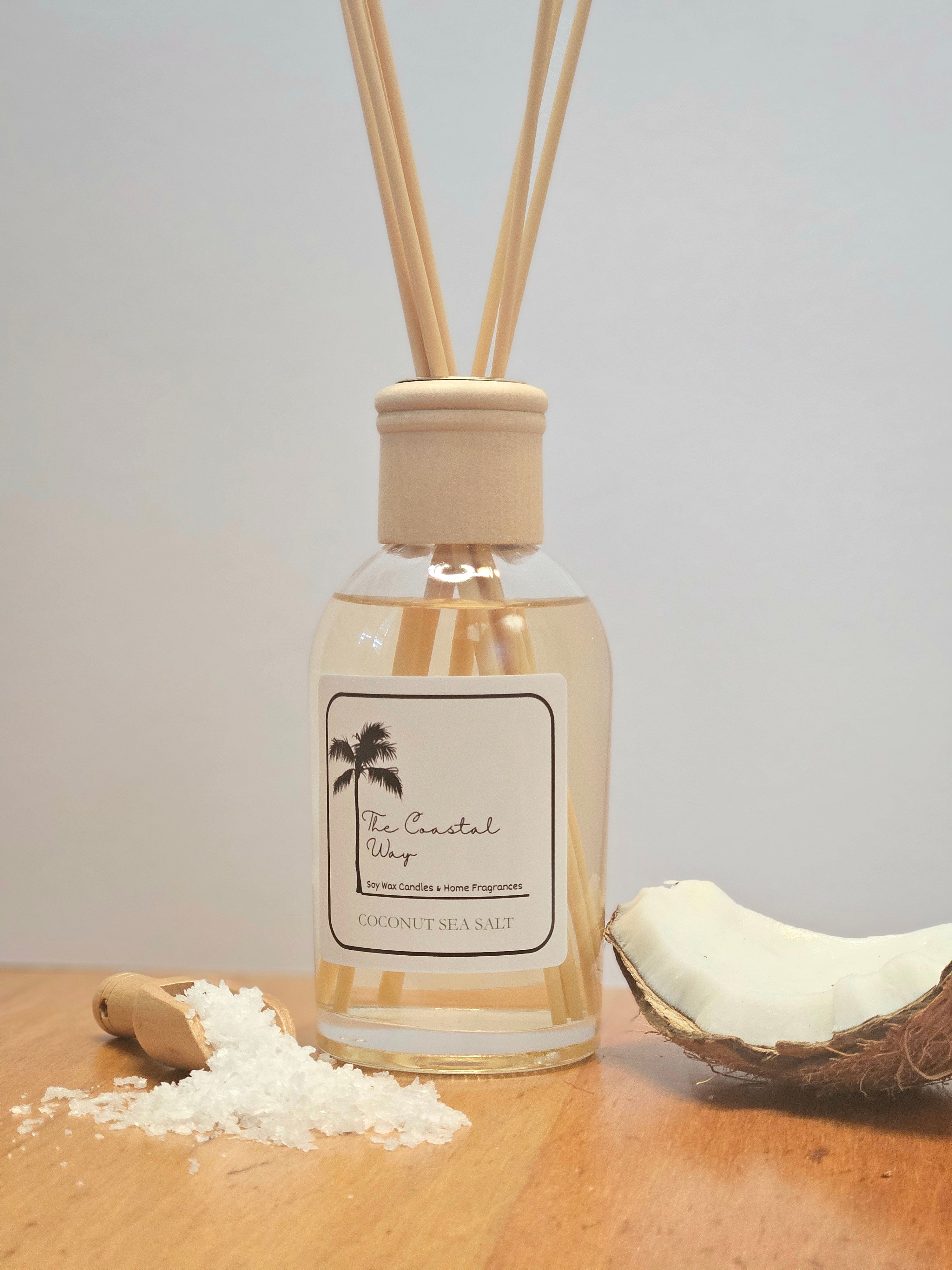 Coconut Sea Salt Reed Diffuser – The Coastal Way