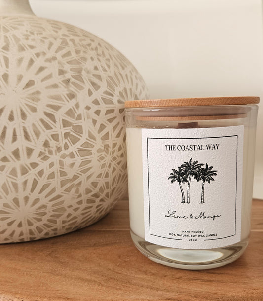 Lime & Mango Soy Wax Candle