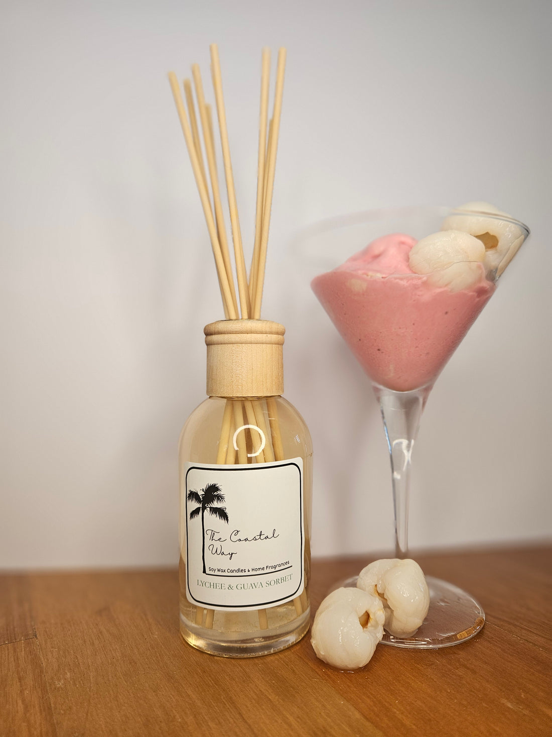 Lychee & Guava Sorbet Reed Diffuser – The Coastal Way