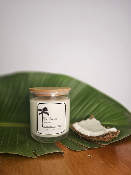 Tropical Coconut Soy Wax Candle